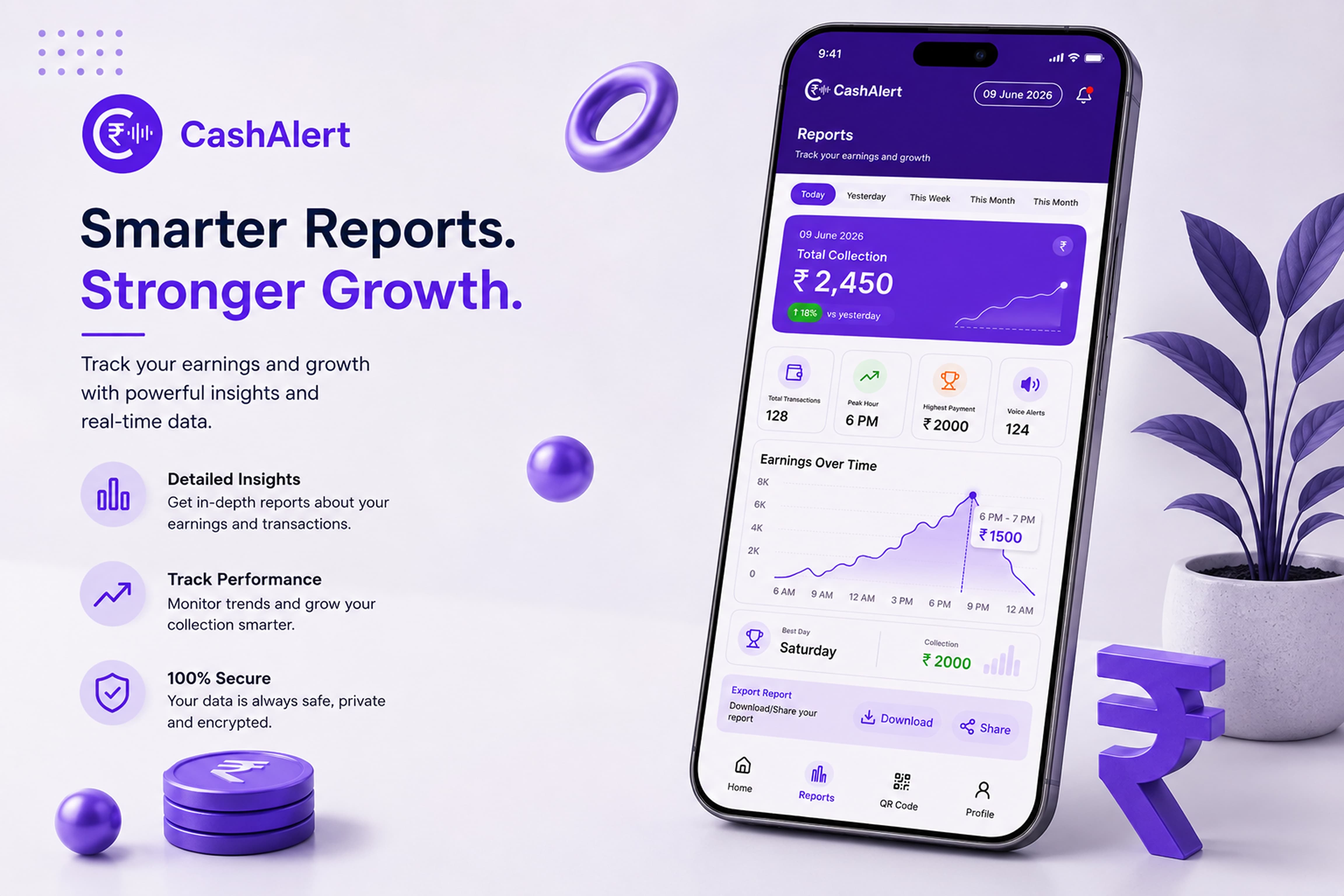 CashAlert – Smarter Reports