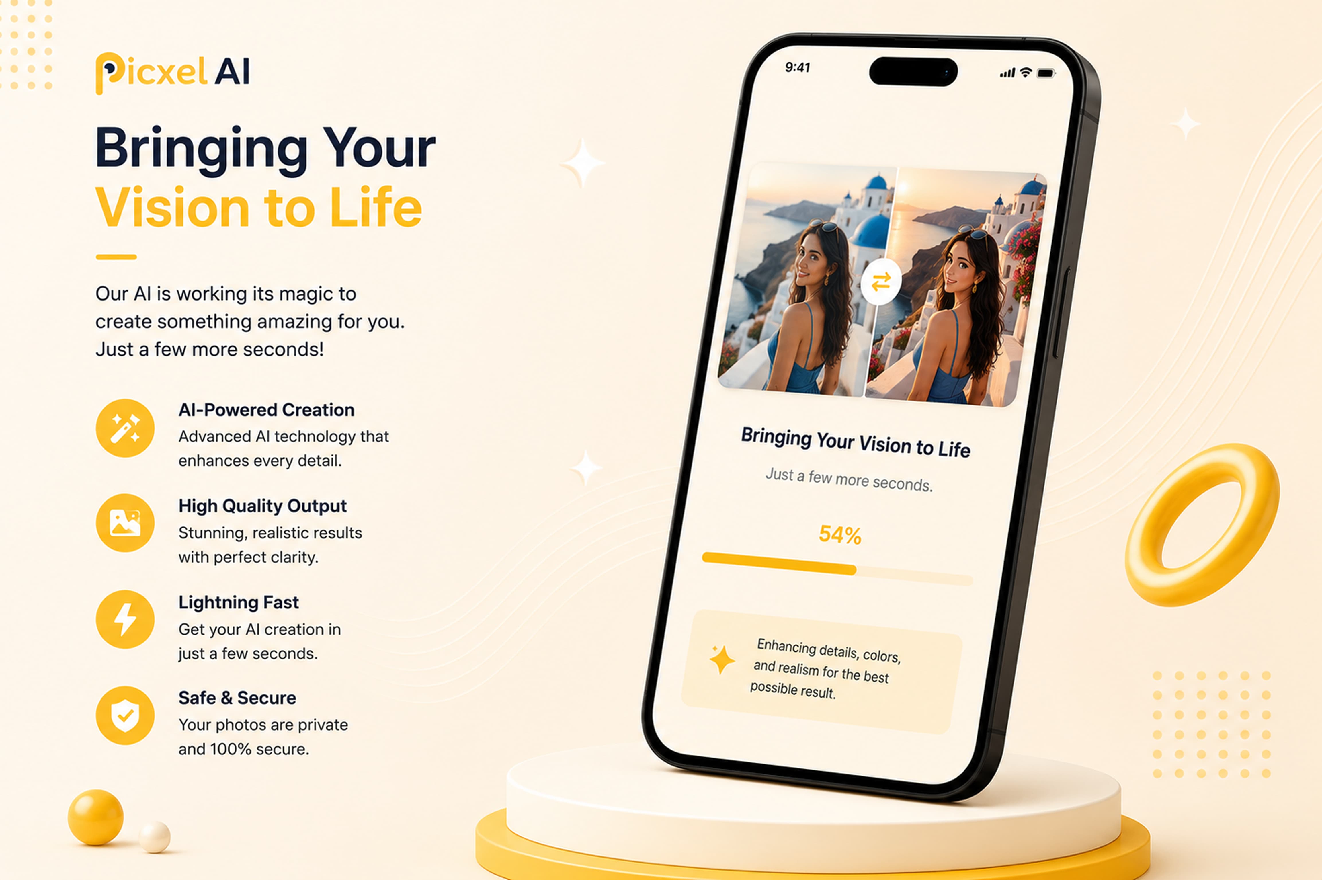 Picxel AI – Bringing Your Vision to Life