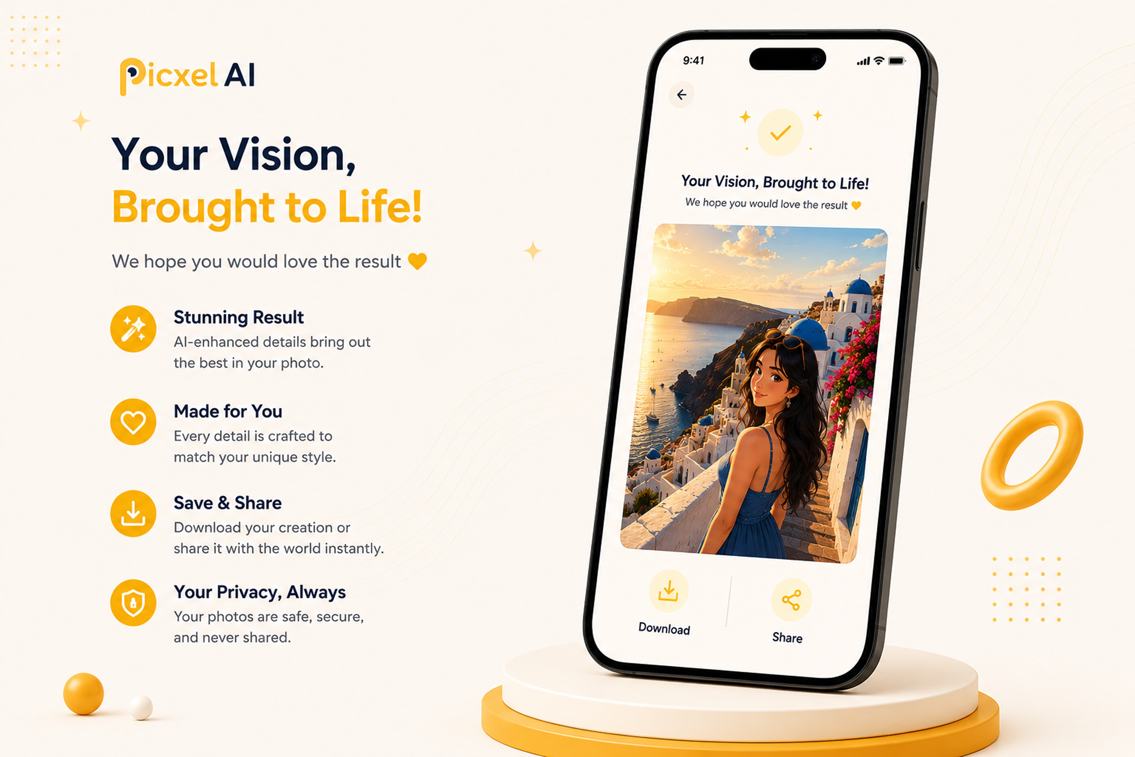 Picxel AI – Your Vision, Brought to Life