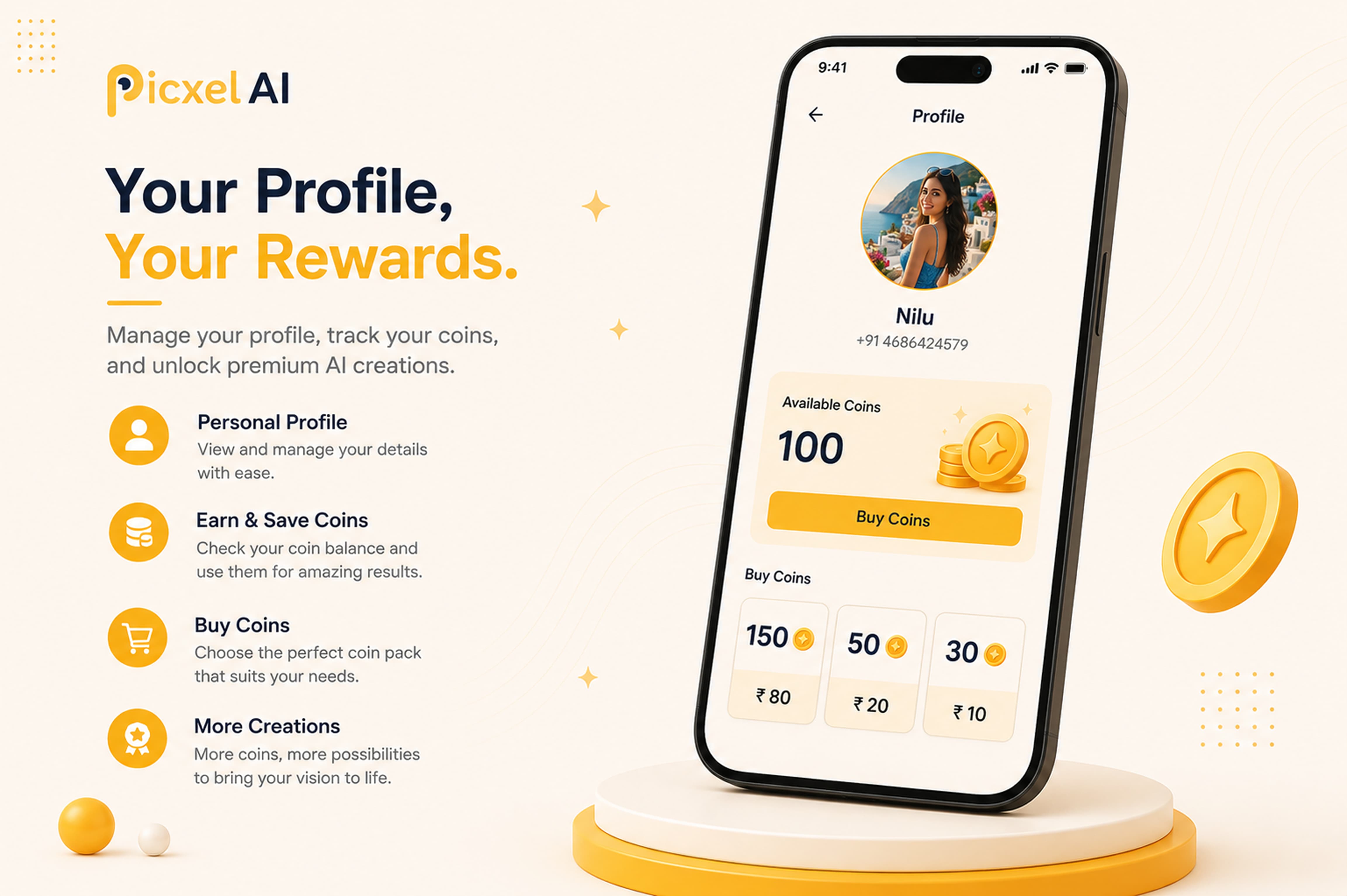 Picxel AI – Your Profile, Your Rewards