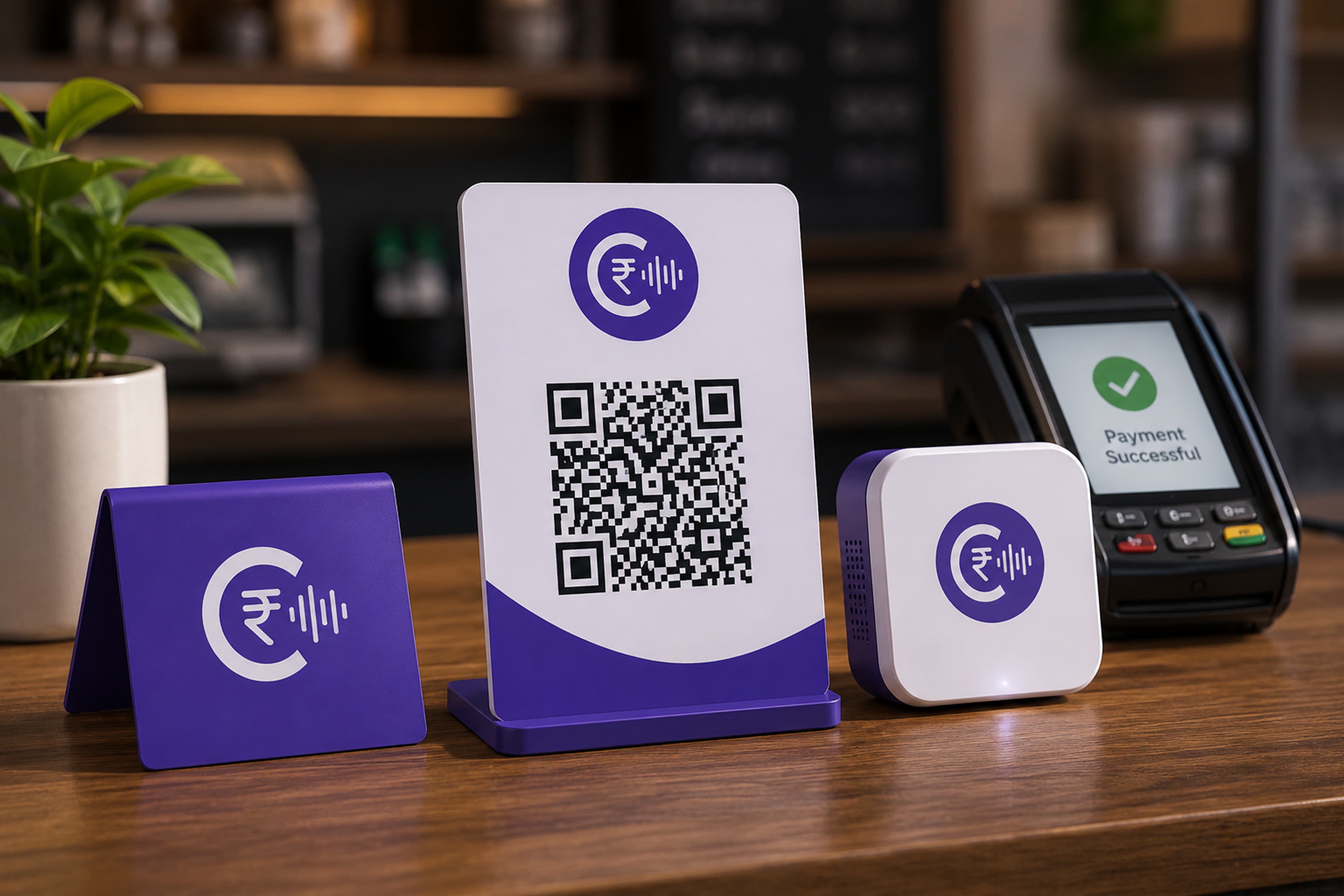 CashAlert – QR Stand & Payment Terminal